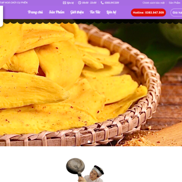 Mẫu Website Bán Hàng