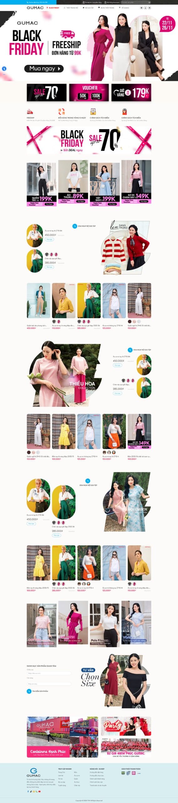 Theme web bán hàng thời trang Gu Mặc - Theme Wordpress Giá Rẻ - Mua Bán Theme WP Đẹp Chuẩn Seo