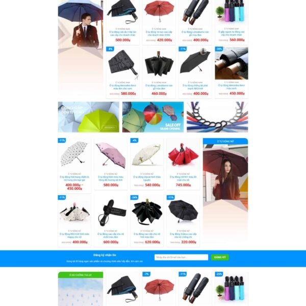 Theme wordpress bán áo mưa - Theme Wordpress Giá Rẻ - Mua Bán Theme WP Đẹp Chuẩn Seo