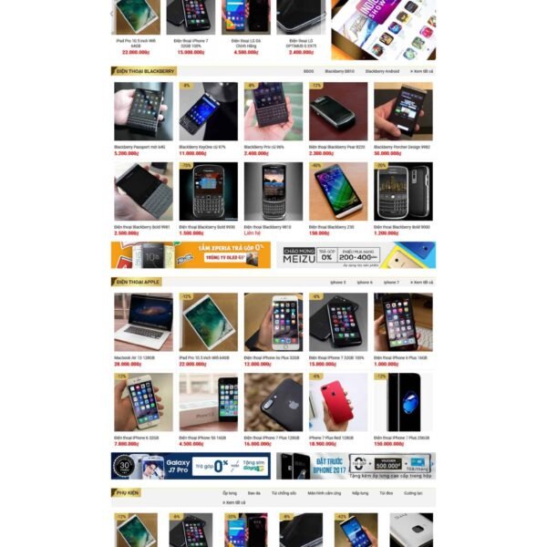 Theme wordpress bán điện thoại - Theme Wordpress Giá Rẻ - Mua Bán Theme WP Đẹp Chuẩn Seo