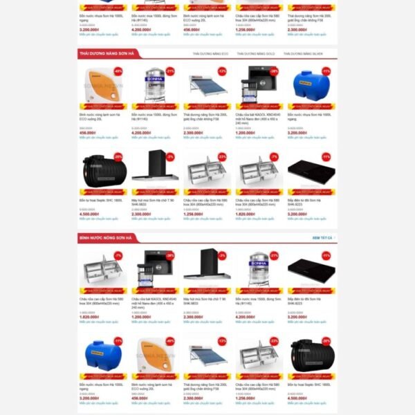 Theme wordpress bán hàng điện nước bồn nước - Theme Wordpress Giá Rẻ - Mua Bán Theme WP Đẹp Chuẩn Seo