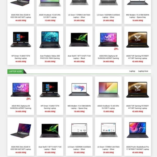 Theme wordpress bán laptop 2 - Theme Wordpress Giá Rẻ - Mua Bán Theme WP Đẹp Chuẩn Seo