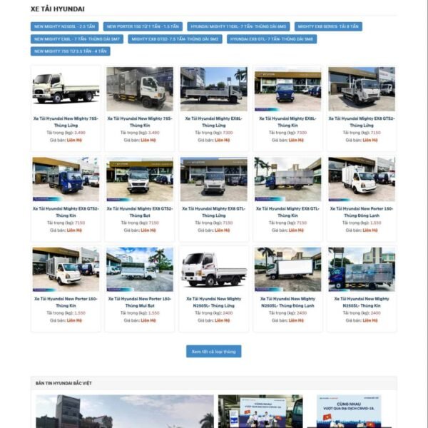 Theme wordpress bán oto hyundai 1 - Theme Wordpress Giá Rẻ - Mua Bán Theme WP Đẹp Chuẩn Seo