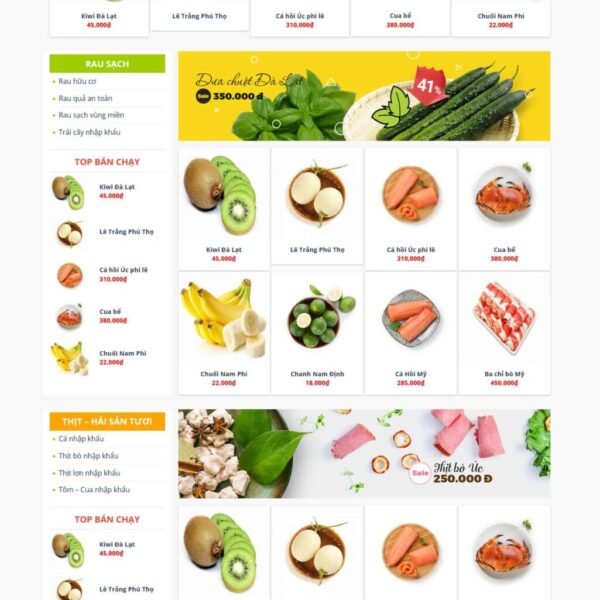 Theme wordpress bán thực phẩm 11 - Theme Wordpress Giá Rẻ - Mua Bán Theme WP Đẹp Chuẩn Seo