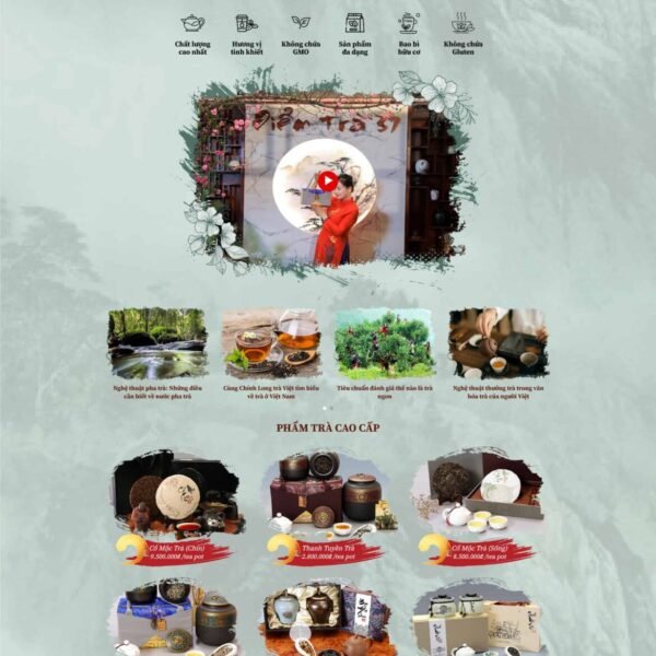 Theme wordpress bán trà - Theme Wordpress Giá Rẻ - Mua Bán Theme WP Đẹp Chuẩn Seo