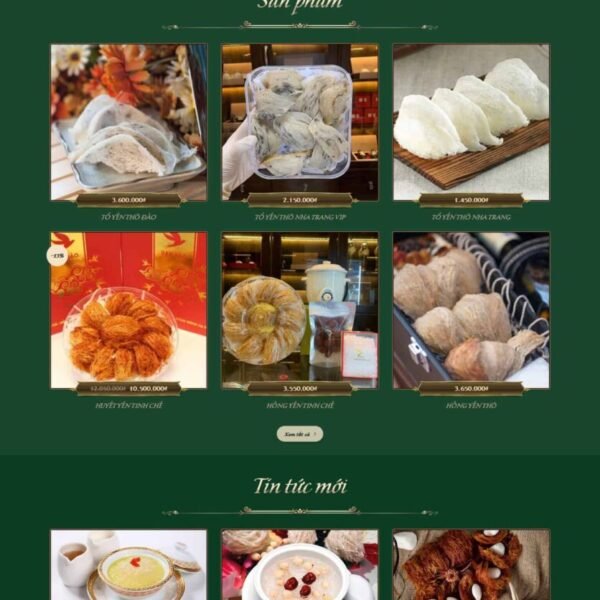 Theme wordpress bán yến xào - Theme Wordpress Giá Rẻ - Mua Bán Theme WP Đẹp Chuẩn Seo