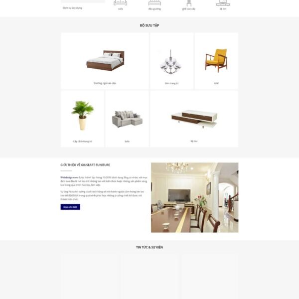 Theme wordpress nội thất 03 - Theme Wordpress Giá Rẻ - Mua Bán Theme WP Đẹp Chuẩn Seo