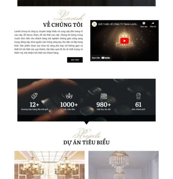 Theme wordpress shop bán đèn chùm - Theme Wordpress Giá Rẻ - Mua Bán Theme WP Đẹp Chuẩn Seo