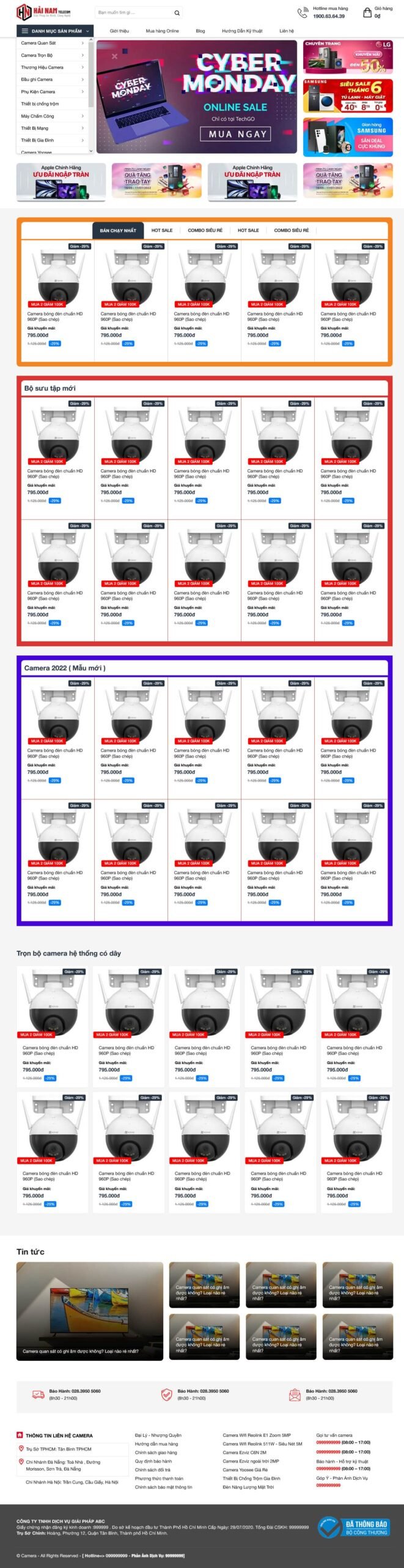 Theme wordpress shop camera 5 - Theme Wordpress Giá Rẻ - Mua Bán Theme WP Đẹp Chuẩn Seo