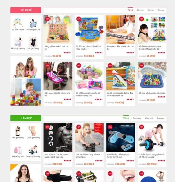 Theme wordpress shop đồ gia dụng tổng hợp - Theme Wordpress Giá Rẻ - Mua Bán Theme WP Đẹp Chuẩn Seo