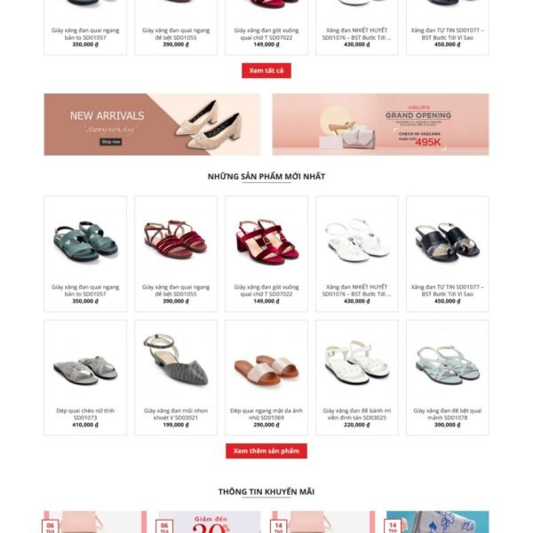 Theme wordpress shop giày nữ - Theme Wordpress Giá Rẻ - Mua Bán Theme WP Đẹp Chuẩn Seo