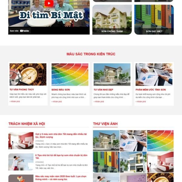 Theme wordpress sơn nước 2 - Theme Wordpress Giá Rẻ - Mua Bán Theme WP Đẹp Chuẩn Seo