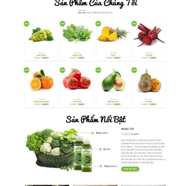 Theme wordpress thực phẩm hữu cơ - Theme Wordpress Giá Rẻ - Mua Bán Theme WP Đẹp Chuẩn Seo