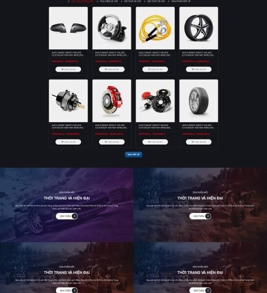 Theme wordpress đồ chơi xe hơi 3