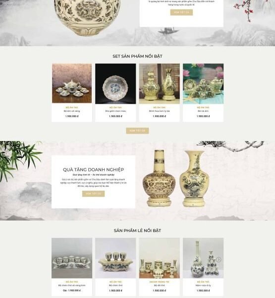 Theme wordpress gốm sứ cao cấp