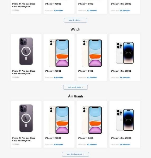 Theme Wordpress bán iphone 3