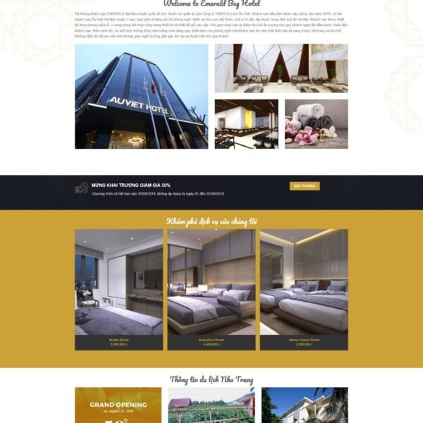 Theme wordpress khách sạn 2