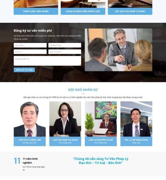 Theme wordpress văn phòng luật sư 3