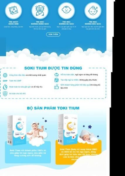 Theme wordpress giới thiệu sửa em bé