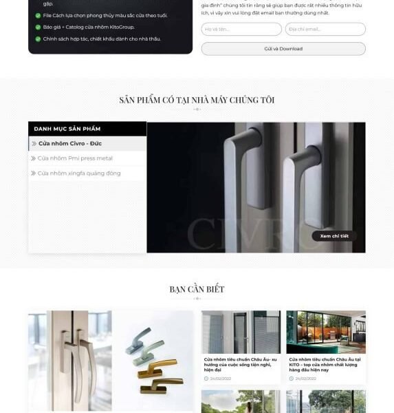 Theme wordpress nhôm kính 4