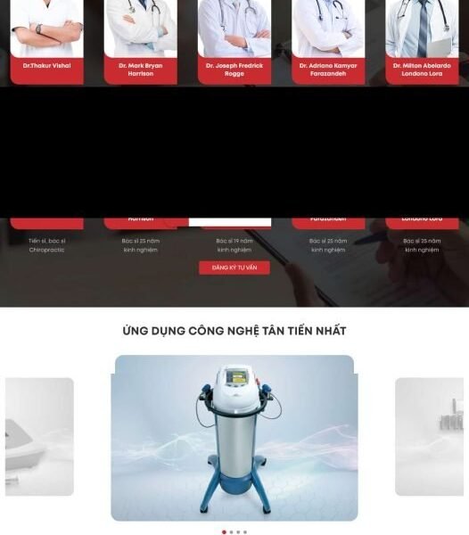 Theme wordpress phòng khám y tế