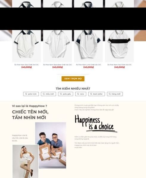 Theme wordpress shop thời trang quần áo nam 13