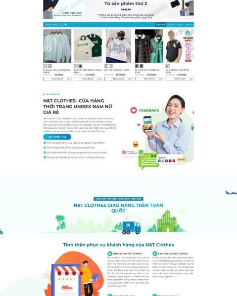 Theme wordpress thời trang 16 chuẩn đẹp