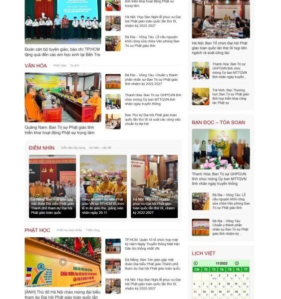Theme wordpress tin tức 20 Tin tức phật giáo
